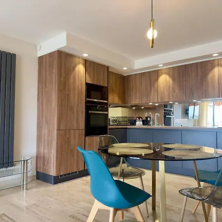 Sea View 4 People Terrace 60 M & Pool Antibes