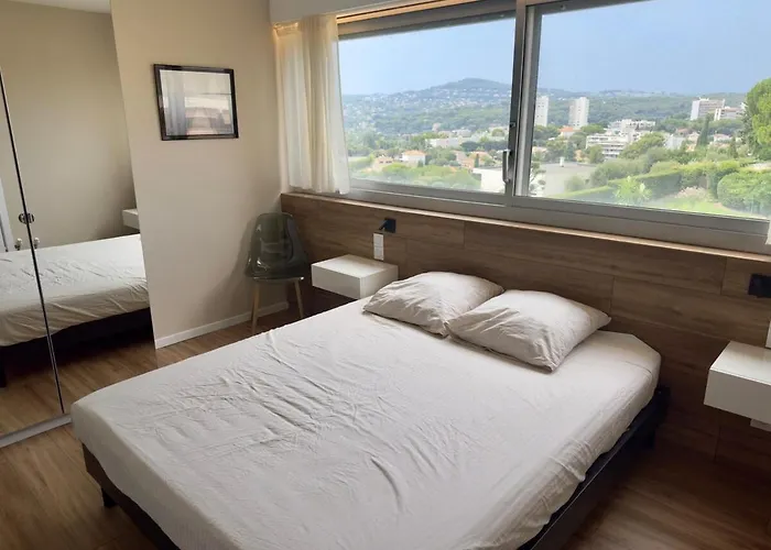 Sea View 4 People Terrace 60 M & Pool Apartment *